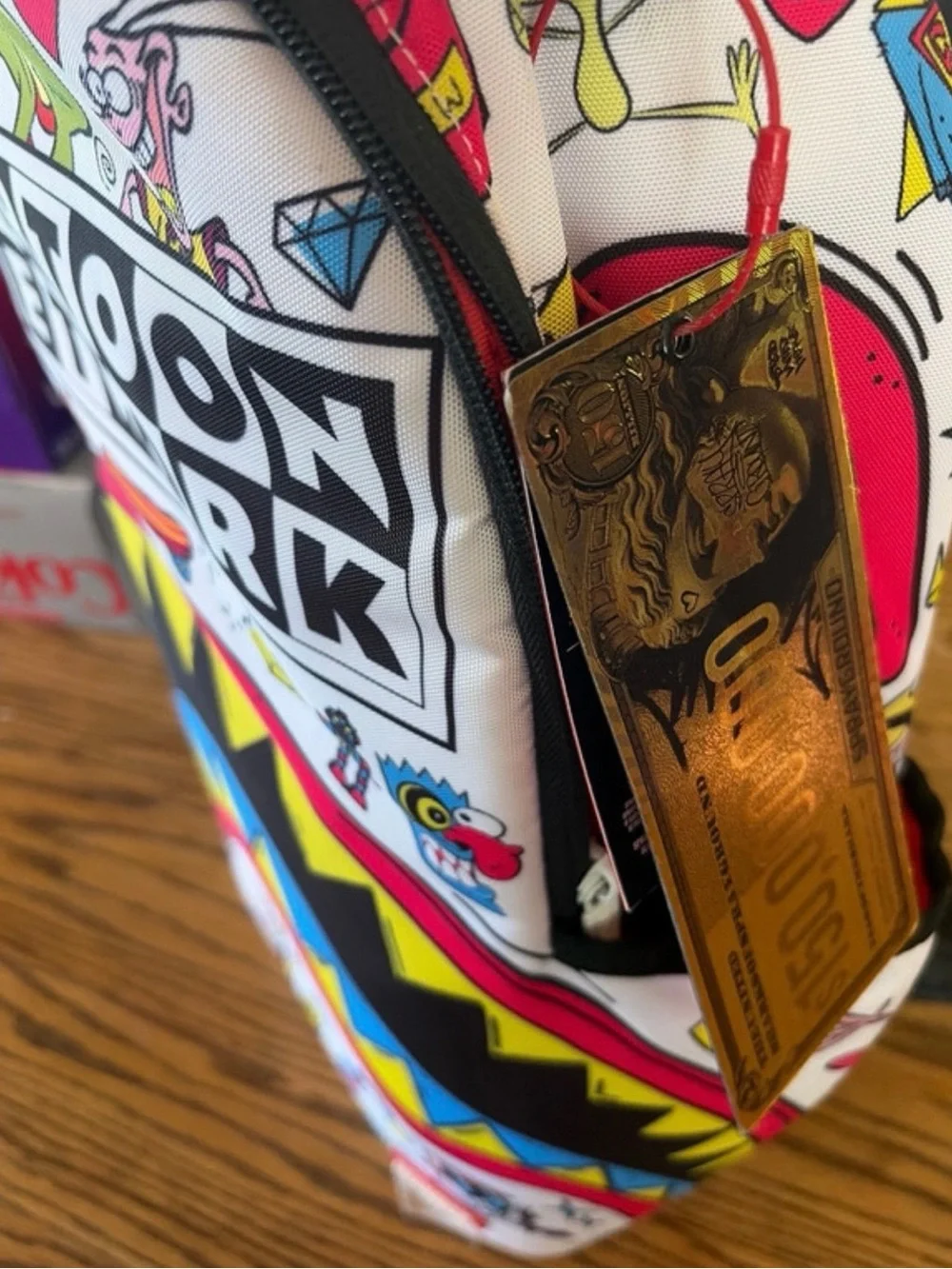 Sprayground bold cartoon